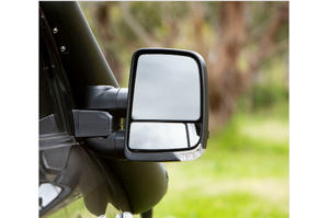 Clearview Towing Mirrors [Next Gen, Pair, Power-Fold, Multi-Signal, Electric, Black] To Suit Toyota Hilux 07/2015-on & Fortuner 2015-07/2021