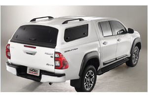 MAXTOP FULL OPTION CANOPY TO SUIT TOYOTA HILUX DUAL CAB 2015 ON - SLIDE WINDOWS