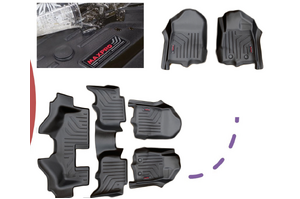 MAXPRO FLOOR LINER (COMPLETE SET ROWS 1, 2 & 3 ROWS) SUITS ISUZU MUX 2016-2021