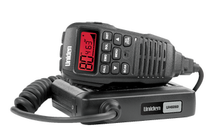 Uniden 5 Watt Mini Compact UHF CB Mobile Radio With Remote Speaker Microphone (UH6060)