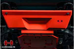 HAMER BASH PLATE (RED) TO SUIT FORD RAPTOR (2022-ON)