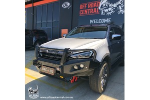 HAMER KING SERIES PLUS 3 LOOP BULL BAR TO SUIT ISUZU MU-X (2021-ON)