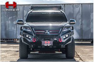 HAMER KING SERIES PLUS 3 LOOP BULL BAR TO SUIT MITSUBISHI PAJERO SPORT QF (2020-ON)