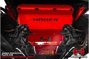 HAMER UNDERBODY PROTECTION PLATES (3PC) TO SUIT NISSAN NAVARA (2021-ON)