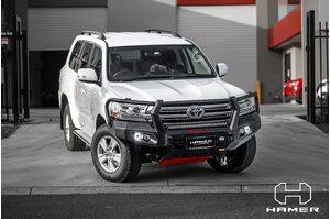 HAMER KING SERIES PLUS 3 LOOP BULL BAR TO SUIT TOYOTA LAND CRUISER 200 SERIES (2015-2020)