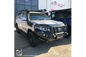 HAMER KING SERIES PLUS 3 LOOP BULL BAR TO SUIT TOYOTA PRADO 150 SERIES (2018-ON)