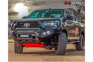 HAMER KING SERIES PLUS BULL BAR TO SUIT TOYOTA HILUX W/O FENDERS (2020-ON)