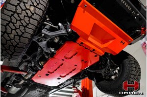 HAMER UNDERBODY PROTECTION PLATES (3-PCE) TO SUIT FORD RANGER & EVEREST (2022-ON)