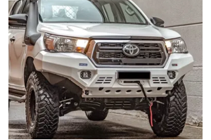 RIVAL ALLOY FRONT BUMPER TO SUIT TOYOTA HILUX ROCCO (2018 - 2021)