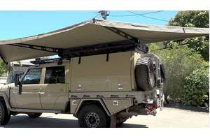 THE BUSH CO. 180 XT MAX AWNING (PASSENGER OR DRIVER SIDE FITMENT)
