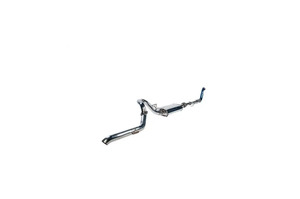 TORQIT STAINLESS 3" TURBO BACK EXHAUST (RESONATOR) TO SUIT 3.0L TD D4D TOYOTA PRADO 120 SERIES (11/2007-10/2009)