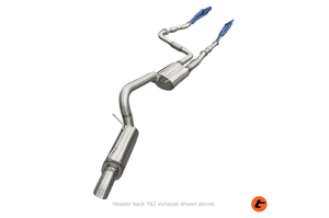 TORQIT TWIN 3" TO SINGLE 3" STAINLESS CAT BACK EXHAUST (RESONATOR) TO SUIT 5.6L NISSAN Y62 PATROL (2013-ON)