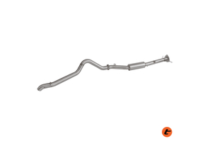 TORQIT STAINLESS 3" DPF BACK EXHAUST TO SUIT V6 FORD EVEREST (2022-ON)