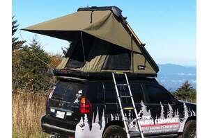 THE BUSH CO. AX27 Clamshell Rooftop Tent