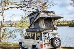 THE BUSH CO. TX27 Hardshell Rooftop Tent