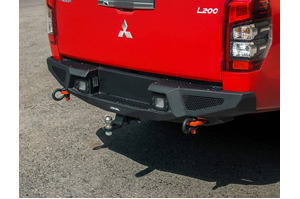 RIVAL ALLOY REAR BUMPER TO SUIT MITSUBISHI MR TRITON (2019-ON)