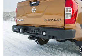 RIVAL ALLOY REAR BUMPER TO SUIT NISSAN NAVARA D23 (2015-2019)