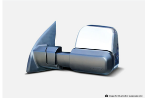 MSA Towing Mirrors (Manual, Chrome) To Suit Toyota Land Cruiser 100 Series (1998-2007)