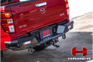 HAMER M-SERIES REAR BAR TO SUIT MAZDA BT-50 (2021-ON)