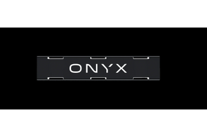 ONYX Black Lens Cover W/Logo To Suit 12" Single Row Light Bar