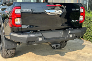 RIVAL ALLOY REAR BAR TO SUIT TOYOTA HILUX (2011-ON)