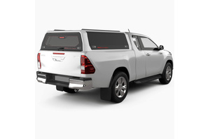 RHINOMAN XPEDITION CANOPY (WHITE) TO SUIT EXTRA CAB SR & SR5 A-DECK TOYOTA HILUX (2015-ON)