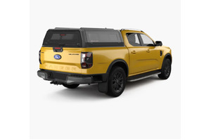 RHINOMAN XTREME CANOPY (BLACK) TO SUIT DUAL CAB FORD RANGER & RAPTOR (07/2022-ON)