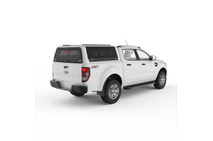 RHINOMAN XTREME CANOPY (WHITE) TO SUIT DUAL CAB FORD RANGER (2011-07/2022) & BT-50 (2011-2020)