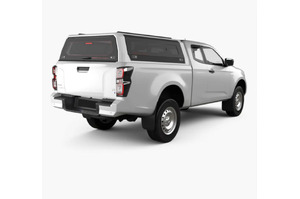 RHINOMAN XTREME CANOPY (BLACK) TO SUIT SPACE CAB ISUZU D-MAX (2021-ON)