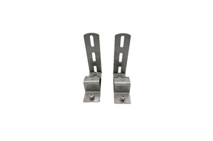 GMF 4X4 ROOF RAIL AWNING BRACKETS (PAIR) TO SUIT TOYOTA LAND CRUISER 200 SERIES (2016-ON)