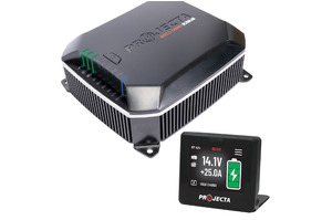 PROJECTA 9-32V 25A DC-DC CHARGER WITH SOLAR & SMART DISPLAY (IDC25XIQ)