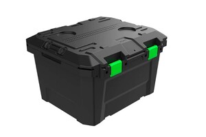 TRED GT 65L STORAGE BOX (BLACK & GREEN)