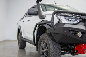 OFFROAD ANIMAL ROCK SLIDERS W/ BRUSH RAILS TO SUIT DUAL/EXTRA CAB ISUZU D-MAX (2021-ON)