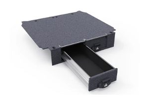 4WD INTERIORS 1620 TWIN DRAWERS W/FIXED FLOOR TO SUIT TOYOTA HILUX A-DECK EXTRA CAB (03/2005-09/2015)