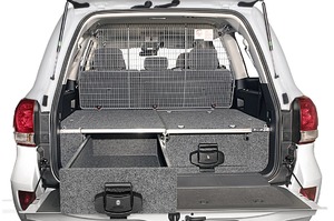 4WD INTERIORS 950 SERIES ROLLER DRAWERS TO SUIT TOYOTA LANDCRUISER 80 SERIES