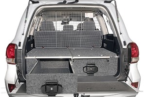 4WD INTERIORS 850 SERIES ROLLER DRAWERS TO SUIT TOYOTA PRADO 120 SERIES