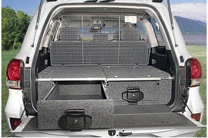 4WD INTERIORS 850 SERIES ROLLER DRAWERS TO SUIT TOYOTA PRADO 120 SERIES 